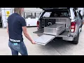 Dunn Watson 4wd Dual Cab Ute Tub Fitout - Mazda BT50