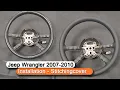 Jeep Wrangler 2007-2010 Steering Wheel Cover Installation Stitchingcover