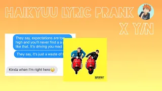 What s s Type Haikyuu prank x GUY exe by Superfruit