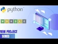 WORDLE use python to build the wordle game