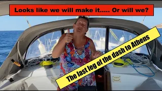 The last leg of our dash across the Aegean. We out run a storm and meet some subscribers!