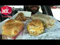 Jack In The Box - Breakfast Menu Sausage Croissant Sausage Breakfast Burrito Mini Pancakes