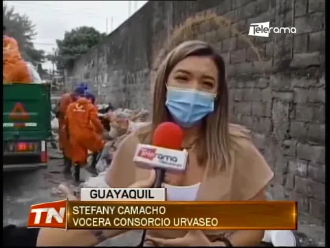 Urvaseo ejecutó minga de limpieza en la ciudadela Florida Norte