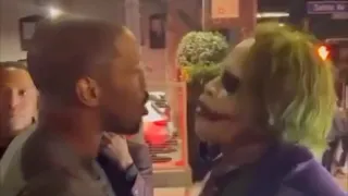 P Diddy Goes BALLISTIC On Michael J Ferguson In Joker Costume