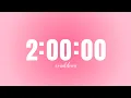 Download Lagu 2 Hour Pastel Pink Study Timer | Soft Aesthetic | No Music Focus Timer