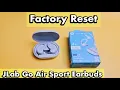 How to Factory Reset JLab Go Air Sport Earbuds Fix Problems Pairing One Side Not Work etc