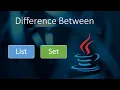 Tricky Interview Question Difference Between List and Set in Java