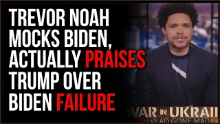 Download Trevor Noah MOCKS Biden, Actually Praises Trump Over Biden Failure MP3