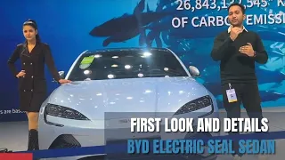 BYD SEAL Sedan | First look and reveal | CARBIKE360
