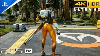 Fortnite PS5 Pro 4K 120FPS R Gameplay Skin Tracer Overwatch