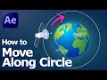 After Effects How to move object along circle path AE Tutorial