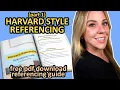 EASILY Create References In Harvard Referencing Style