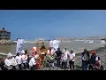 Peruvian ceviche chefs hold ritual asking the Pacific not to drive fish away during El Nino