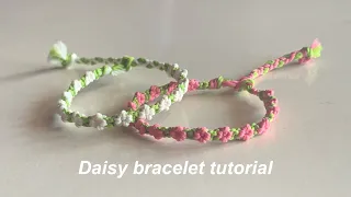 How To Make Daisy Bracelet Yarnivora 