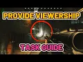 Provide Viewership Task Guide - Customs