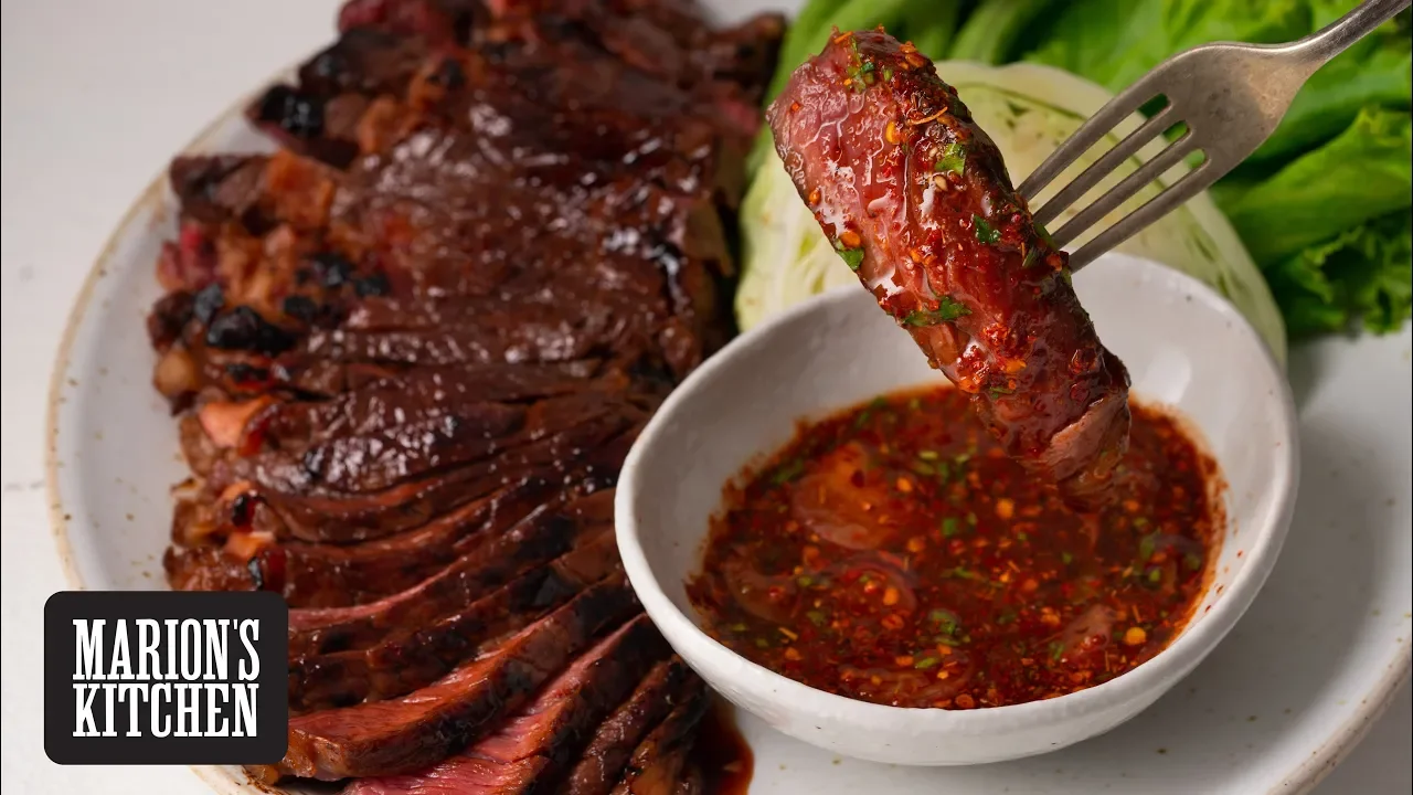 SUPER SUMMER SALAD- Thai Beef and Mint Salad!