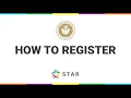 How to Register at UH with STAR