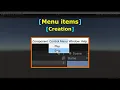 Creating Menu Items Editor Scripting C Unity Game Engine