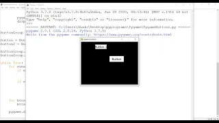 How to make Buttons in Pygame