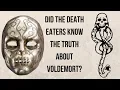 Did Voldemort s Death Eaters Know He Was A Half-Blood