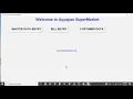 PYTHON SUPERMARKET SOFTWARE