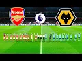 Arsenal vs Wolves - 13 December 2025 Premier League Gameplay