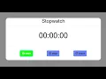 Stopwatch Coding Ninja Skill Test Frontend Project