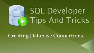 Oracle SQL Developer Tips and Tricks
