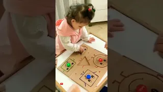 فكرة رائعة لتعليم الأطفال الاشكال الهندسية 