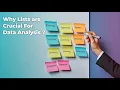 Day 8 - Master the MAGIC of Lists in Data Analysis