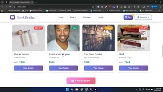 BookBridge Django Second-Hand Book Marketplace with Razorpay Integration Buy Sell Books Online