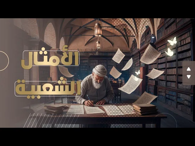 ⁣الأمثال الشعبية