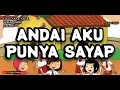 Download Lagu ANDAI AKU PUNYA SAYAP. Vokal Lirik Lagu Anak Anak. Nada D# / Eb