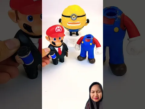 MANA BAJU MARIO ⁉️#lucu #art #comedy #diy