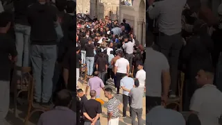 نزولوني القبر معاه انهيار شيماء سعيد لحظة وصول إسماعيل الليثي لمثواه الأخير 