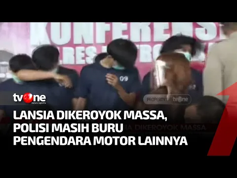Tersangka Pengeroyok Lansia Berusia 18 - 23 Tahun