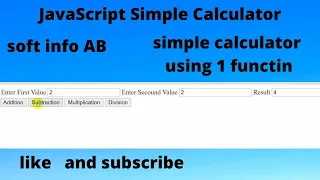 How to make simple calculator in javascript javascript calculator js 1 function calculator
