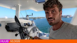 Final Fixes Finishing Hurricane Damaged Catamaran (+ USVI to Puerto Rico)