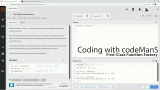 Codewars 7 kyu First-Class Function Factory JavaScript
