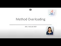 Method Overloading in Java A Beginner s Guide