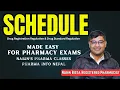 Schedule Made Easy by Nabin Bista Drug Registration Regulation Drug Standard Regulation Explained
