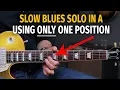 Lagu Use ONLY ONE Position for Slow Blues