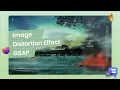 Distortion Transition Effect With Circular Progress Bar And Glassmorphism Side Menu Speed Code