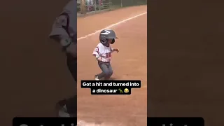 Got a hit and turned into a dinosaur