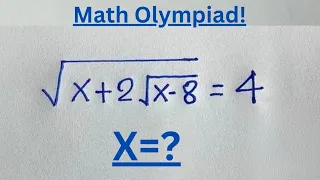 Nice Square Root Math Problem Math Olympiad Mathematics
