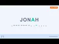 Jonah in Morse code