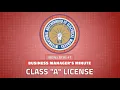 IBEW Local 47 Business Manager s Minute Class A License