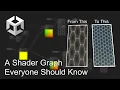 Everyone Should Learn This Basic Shader Graph Auto Tiling - Unity Shader Graph Tutorial