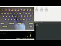 Virtual keyboard using Python and OpenCV library