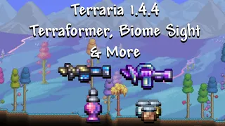 All Notable changes to the Clentaminator in Terraria 1 4 4 Terraformer New Solutions and More